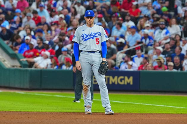Frederick Freeman(Dodgers) Starting lineup Frederick Charles Freeman Oct.7,2026 - Baseball : MLB, Baseball Herren, USA National League Division Series Atlanta Braves vs. Los Angeles Dodgers Venue: Truist Park (Cumberland, Georgia, USA)  aflo_354249843 YujixArakawax