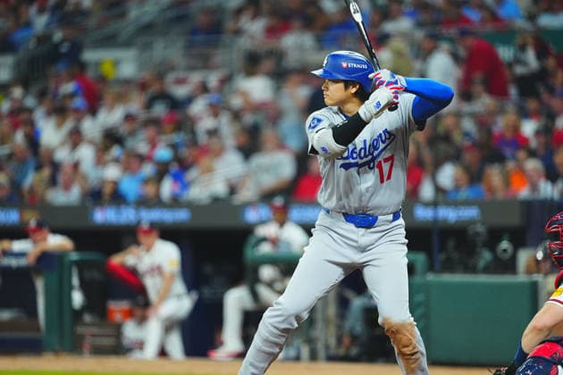 Shohei Ohtani,(Dodgers) Starting lineup Shohei Ohtani Oct.7,2026 - Baseball : MLB, Baseball Herren, USA National League Division Series Atlanta Braves vs. Los Angeles Dodgers Venue: Truist Park (Cumberland, Georgia, USA)  aflo_354249848 YujixArakawax