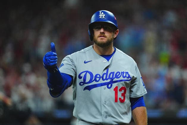Maxwell Steven Muncy(Dodgers) Starting lineup Maxwell Steven Muncy Oct.7,2026 - Baseball : MLB, Baseball Herren, USA National League Division Series Atlanta Braves vs. Los Angeles Dodgers Venue: Truist Park (Cumberland, Georgia, USA)  aflo_354249850 YujixArakawax