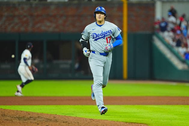 Shohei Ohtani,(Dodgers) Starting lineup Shohei Ohtani Oct.7,2026 - Baseball : MLB, Baseball Herren, USA National League Division Series Atlanta Braves vs. Los Angeles Dodgers Venue: Truist Park (Cumberland, Georgia, USA)  aflo_354249866 YujixArakawax