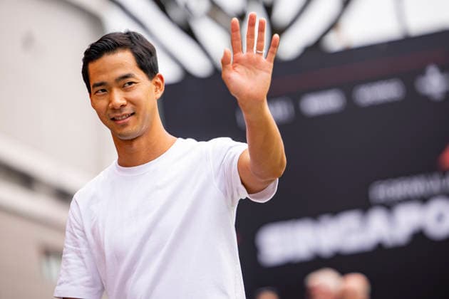 F1 - SINGAPORE GRAND PRIX 2026 HIRAKAWA Rio (jap), TGR Haas F1 Team VF-26, portrait during the 2026 Formula 1 Singapore Grand Prix, 17th round of the 2026 Formula One World Championship, WM, Weltmeisterschaft from October 9 to 11, 2026 on the Marina Bay Street Circuit, in Singapore, Singapore - SingaporeSingapore  Copyright: xJulienxDelfossex