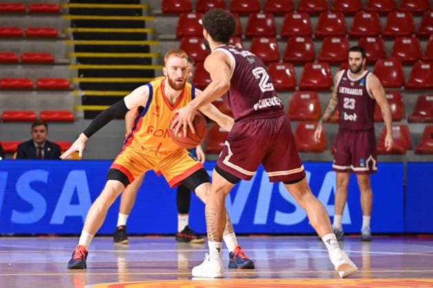 IPA89424778 - Niccolo Mannion of BC Roma during the BKT EuroCup Round 2 game between BC Roma and Lietkebalis at the Palazzetto dello on the 7th, 2026, in Rome, Italy.  Copyright: xRobertoxBettacchi IPAxSportx xx IPA89424778