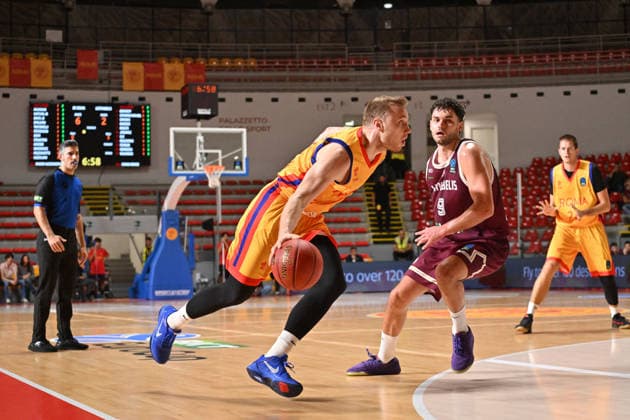 BASKETBALL - EuroCup - Roma Basketball vs. Lietkabelis Panevezys Photo by IPA ABACAPRESS.COM89424779 - Arturs Strautins of BC Roma during the BKT EuroCup Round 2 game between BC Roma and Lietkebalis at the Palazzetto dello on the 7th, 2026, in Rome, Italy. Rome Italy  Copyright: xIPAxSport ABACAx
