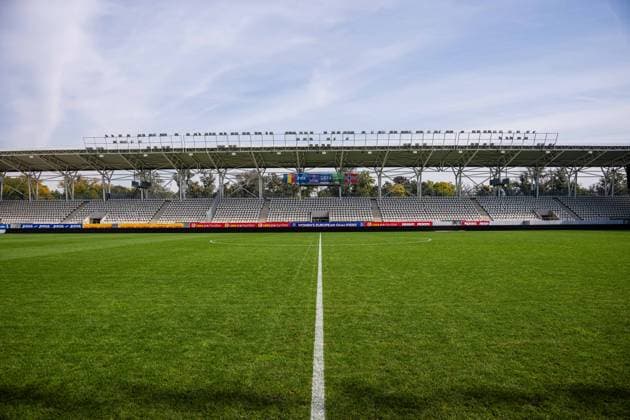 261008 Arcul de Triumf Stadium during a training session on October 8, 2026 in Bucharest. Photo: Marius Simensen BILDBYRAN Cop 238 bbeng dam fifa women s world cup qualifier football fotball fotboll norge norway practice soccer training trening träning Copyright: MARIUSxSIMENSEN BB261008BB162