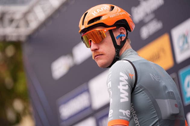 France s Dorian Godon of Netcompany INEOS during the 110th edition of the Gran Piemonte 2026 a 185 km one day race from Asti to Bra on October 08, 2026, Italy.  Copyright: xMarcoxAlpozzi LaPressex