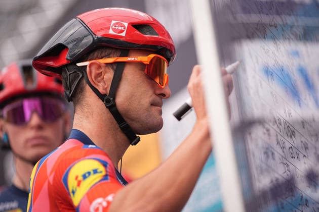 Italy s Jacopo Mosca of Lidl-Trek during the 110th edition of the Gran Piemonte 2026 a 185 km one day race from Asti to Bra on October 08, 2026, Italy.  Copyright: xMarcoxAlpozzi LaPressex