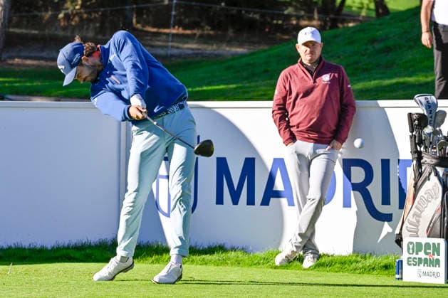October 8, 2026, Madrid, Madrid, Spain: GREGORIO DE LEO, Italy during the Open de EspaoÂ±a presented by Madrid at Club de Campo Villa de Madrid on October 08, 2026 in Madrid, Spain. Open GOLF De Spain Presented By Madrid - 10.08.26 (First Day)  - ZUMAc312 20261008_zsp_c312_067 Copyright: xOscarxManuelxSanchezx