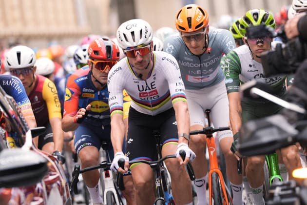 Mexico s Isaac Del Toro Romero of UAE Team Emirates XRG during the 110th edition of the Gran Piemonte 2026 a 185 km one day race from Asti to Bra on October 08, 2026, Italy.  Copyright: xFabioxFerrari LaPressex