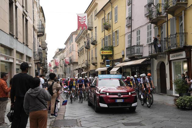 Start the race during the 110th edition of the Gran Piemonte 2026 a 185 km one day race from Asti to Bra on October 08, 2026, Italy.  Copyright: xFabioxFerrari LaPressex
