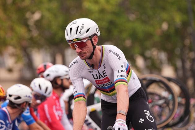USA s Brandon McNulty of UAE Team Emirates XRG during the 110th edition of the Gran Piemonte 2026 a 185 km one day race from Asti to Bra on October 08, 2026, Italy.  Copyright: xMarcoxAlpozzi LaPressex
