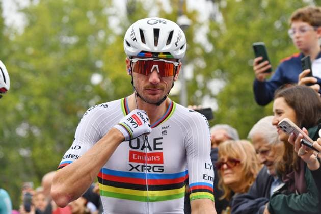 IPA89426339 - Brandon McNulty (USA) during Il Gran Piemonte 2026, a Road cycling, Rad, Radsport, Strasse race in Aqui Terme, Italy, on October 8, 2026  Copyright: xDavidexVaninetti IPAxSportx xx IPA89426339
