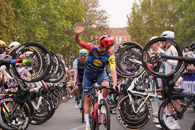 Italy s Jacopo Mosca of Lidl-Trek during the 110th edition of the Gran Piemonte 2026 a 185 km one day race from Asti to Bra on October 08, 2026, Italy.  Copyright: xMarcoxAlpozzi LaPressex
