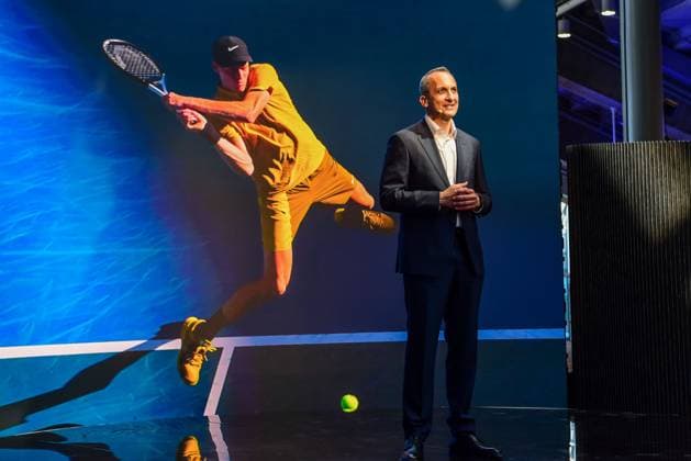 October 8, 2026, Melbourne, Australia: MELBOURNE, AUSTRALIA, OCTOBER 8, 2026: Tennis Australia holds the official media launch of the Australian Open 2027 Grand Slam tennis tournament at the Rod Laver Arena Concourse in Melbourne. The presentation, hosted by former tennis player Jelena Dokic and Australian tennis legend Todd Woodbridge, featured several guests and was followed by a press conference, PK, Pressekonferenz with Tennis Australia CEO Andrew Abdo ahead of the upcoming tournament. Australian Open 2027 Unveiled In Melbourne  - ZUMAq101 0868920578st Copyright: xAlexanderxBogatyrevx