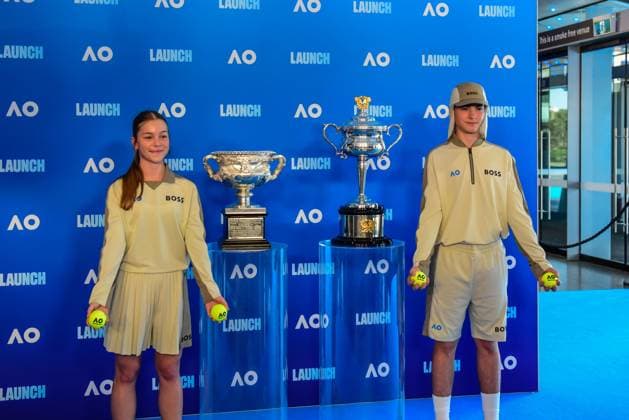 October 8, 2026, Melbourne, Australia: MELBOURNE, AUSTRALIA, OCTOBER 8, 2026: Tennis Australia holds the official media launch of the Australian Open 2027 Grand Slam tennis tournament at the Rod Laver Arena Concourse in Melbourne. The presentation, hosted by former tennis player Jelena Dokic and Australian tennis legend Todd Woodbridge, featured several guests and was followed by a press conference, PK, Pressekonferenz with Tennis Australia CEO Andrew Abdo ahead of the upcoming tournament. Australian Open 2027 Unveiled In Melbourne  - ZUMAq101 0868920587st Copyright: xAlexanderxBogatyrevx