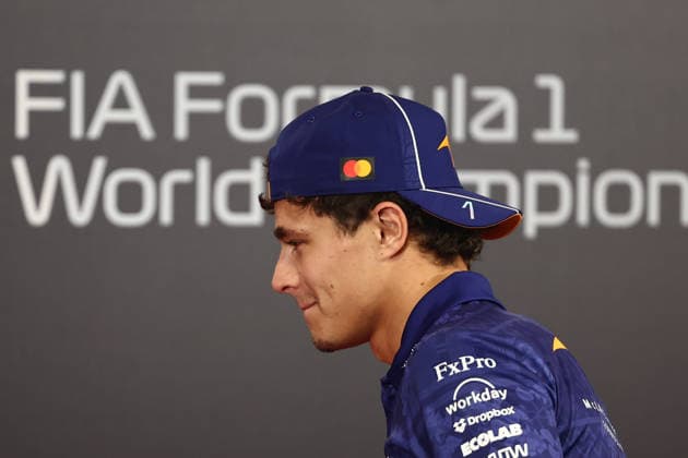 F1 Singapore Grand Prix 2026 Previews Lando Norris of McLaren during the press conference, PK, Pressekonferenz ahead of the Formula 1 Singapore Grand Prix at Marina Bay Street Circuit in Singapore on October 8, 2026. Singapore Singapore  Copyright: xJakubxPorzyckix originalFilename:porzycki-f1singap261008_npKBp.jpg