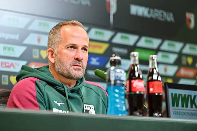 Pressekonferenz FC Augsburg, 08.10.2026 Copyright: xBEAUTIFULxSPORTS Goldbergx