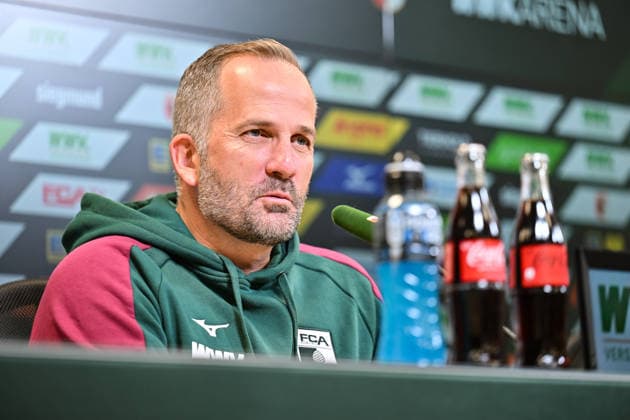 Pressekonferenz FC Augsburg, 08.10.2026 Copyright: xBEAUTIFULxSPORTS Goldbergx