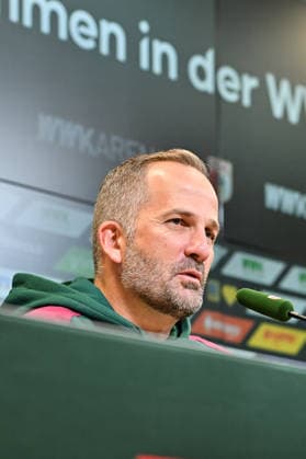 Pressekonferenz FC Augsburg, 08.10.2026 Copyright: xBEAUTIFULxSPORTS Goldbergx