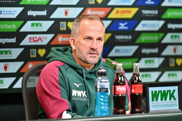 Pressekonferenz FC Augsburg, 08.10.2026 Copyright: xBEAUTIFULxSPORTS Goldbergx