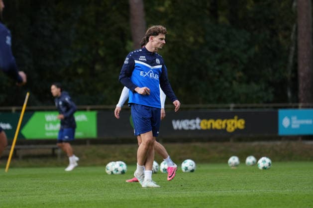 Deutschland: Fussball, Trainingseinheit, 3. Liga, Saison 2026-2027, NVB-Campus B-Platz Hänsch-Arena, SV Meppen, Donnerstag, 08.10.2026, Vormittagstraining: Moritz Heyer (Gastspieler, SV Meppen) Copyright: xLennxLübbersx