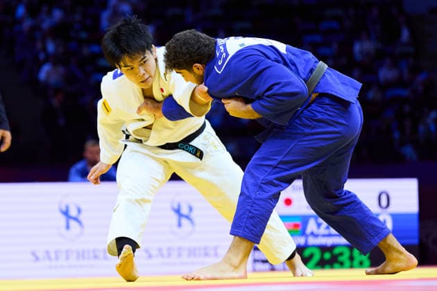 Goki Tajima (JPN), OCTOBER 8, 2026 -Judo : World Judo Championships BAKU2026 Mens -90kg2nd Round match at National Gymnastics Arena in Baku, Azerbaijan.  aflo_354298546 KenxAsakurax