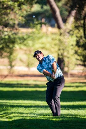 Open de Espa–a presented by Madrid - Day One MADRID, SPAIN - OCTOBER 8: Patrick Reed of United States plays a shot on day one of the Open de Espa–a presented by Madrid at Club de Campo Villa de Madrid on October 8, 2026 in Madrid, Spain. Madrid Club de Campo Villa de Madrid Madrid Spain Copyright: xAlbertoxGardinx AGardin_20261008_Golf_Esp_Mad_0294