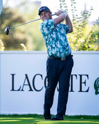 Open de Espa–a presented by Madrid - Day One MADRID, SPAIN - OCTOBER 8: Patrick Reed of United States tees off on day one of the Open de Espa–a presented by Madrid at Club de Campo Villa de Madrid on October 8, 2026 in Madrid, Spain. Madrid Club de Campo Villa de Madrid Madrid Spain Copyright: xAlbertoxGardinx AGardin_20261008_Golf_Esp_Mad_0305