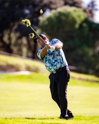 Open de Espa–a presented by Madrid - Day One MADRID, SPAIN - OCTOBER 8: Patrick Reed of United States plays a shot on day one of the Open de Espa–a presented by Madrid at Club de Campo Villa de Madrid on October 8, 2026 in Madrid, Spain. Madrid Club de Campo Villa de Madrid Madrid Spain Copyright: xAlbertoxGardinx AGardin_20261008_Golf_Esp_Mad_0308