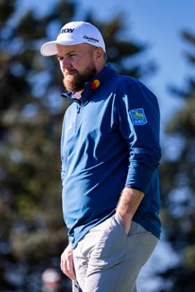 Open de Espa–a presented by Madrid - Day One MADRID, SPAIN - OCTOBER 8: Shane Lowry of Ireland looks on on day one of the Open de Espa–a presented by Madrid at Club de Campo Villa de Madrid on October 8, 2026 in Madrid, Spain. Madrid Club de Campo Villa de Madrid Madrid Spain Copyright: xAlbertoxGardinx AGardin_20261008_Golf_Esp_Mad_0325