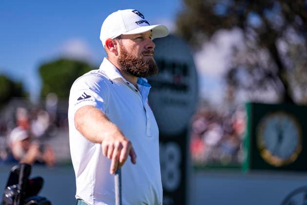 Open de Espa–a presented by Madrid - Day One MADRID, SPAIN - OCTOBER 8: Tyrrell Hatton of England is seen on day one of the Open de Espa–a presented by Madrid at Club de Campo Villa de Madrid on October 8, 2026 in Madrid, Spain. Madrid Club de Campo Villa de Madrid Madrid Spain Copyright: xAlbertoxGardinx AGardin_20261008_Golf_Esp_Mad_0335