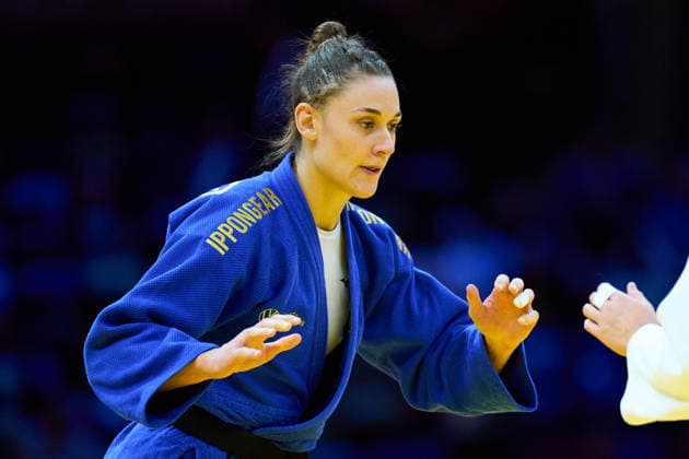 Scoccimarro Giovanna (GER), OCTOBER 8, 2026 -Judo : World Judo Championships BAKU2026 Women s -70kgSemi-final match at National Gymnastics Arena in Baku, Azerbaijan.  aflo_354298671 KenxAsakurax