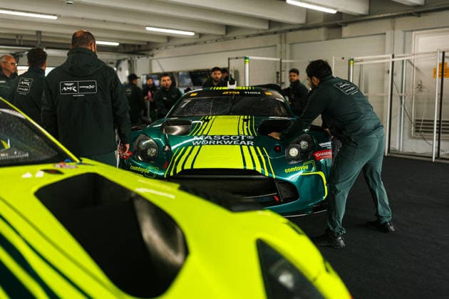 DTM, 15. + 16. Rennen Hockenheim 2026 7 Aston Martin Vantage AMR GT3 EVO, Comtoyou Racing: Nicki Thiim - picture by Gruppe C Photography Sachsenring Hockenheimring Baden-Württemberg Germany Copyright: xGruppexCxPhotographyx