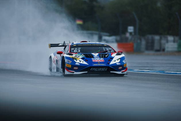 ADAC GT Masters, 11. + 12. Rennen Hockenheim 2026 63 Lamborghini Huracan GT3 EVO 2, LIQUI MOLY Team Engstler Motorsport: Finn Zulauf, Felix Hirsiger - picture by Gruppe C Photography Salzburg Salzburgring Bayern Germany Copyright: xGruppexCxPhotographyx