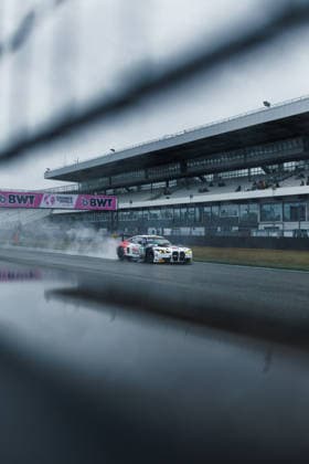 ADAC GT Masters, 11. + 12. Rennen Hockenheim 2026 56 BMW M4 GT3 Evo, Schubert Motorsport: Juliano Holzem, Sandro Holzem - picture by Gruppe C Photography Salzburg Salzburgring Bayern Germany Copyright: xGruppexCxPhotographyx