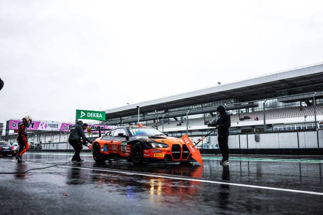 ADAC GT Masters, 11. + 12. Rennen Hockenheim 2026 11 BMW M4 GT3 Evo, FK Performance Motorsport: Leyton Fourie, Tim Zimmermann - picture by Gruppe C Photography Salzburg Salzburgring Baden-Württemberg Germany Copyright: xGruppexCxPhotographyx
