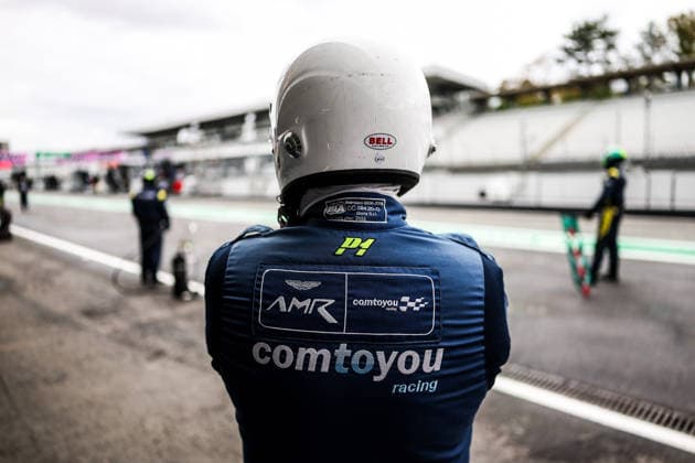 ADAC GT Masters, 11. + 12. Rennen Hockenheim 2026 39 Aston Martin Vantage GT3 EVO, Comtoyou Racing: Jamie Alan Day, Baudouin Detout - picture by Gruppe C Photography Salzburg Salzburgring Bayern Germany Copyright: xGruppexCxPhotographyx