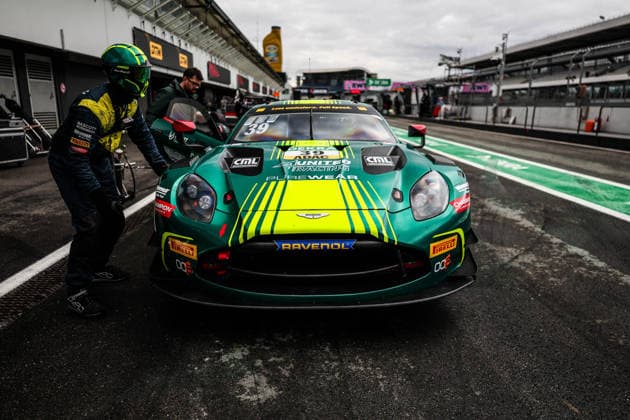 ADAC GT Masters, 11. + 12. Rennen Hockenheim 2026 39 Aston Martin Vantage GT3 EVO, Comtoyou Racing: Jamie Alan Day, Baudouin Detout - picture by Gruppe C Photography Salzburg Salzburgring Bayern Germany Copyright: xGruppexCxPhotographyx