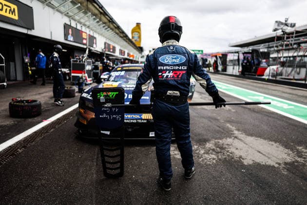 ADAC GT Masters, 11. + 12. Rennen Hockenheim 2026 1 Ford Mustang GT3, Haupt Racing Team: Emil Gjerdrum, Fabian Dybionka - picture by Gruppe C Photography Salzburg Salzburgring Bayern Germany Copyright: xGruppexCxPhotographyx
