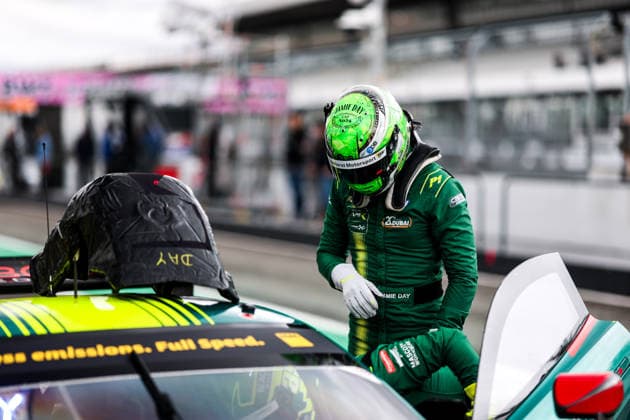 ADAC GT Masters, 11. + 12. Rennen Hockenheim 2026 39 Aston Martin Vantage GT3 EVO, Comtoyou Racing: Jamie Alan Day, Baudouin Detout - picture by Gruppe C Photography Salzburg Salzburgring Bayern Germany Copyright: xGruppexCxPhotographyx