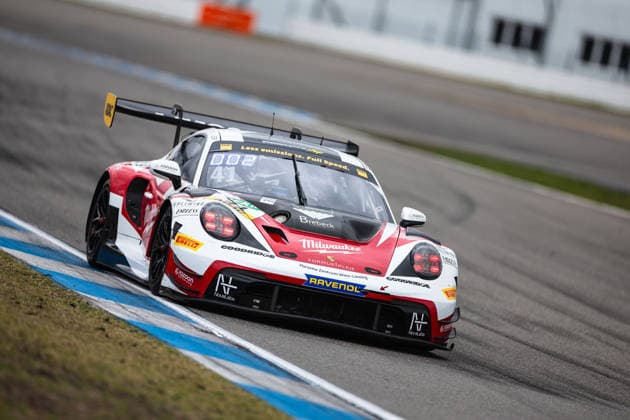 ADAC GT Masters, 11. + 12. Rennen Hockenheim 2026 41 Porsche 911 GT3 R (992), razoon - more than racing: Leo Pichler, Colin Büninghaus - picture by Gruppe C Photography Salzburg Salzburgring Germany Copyright: xGruppexCxPhotographyx