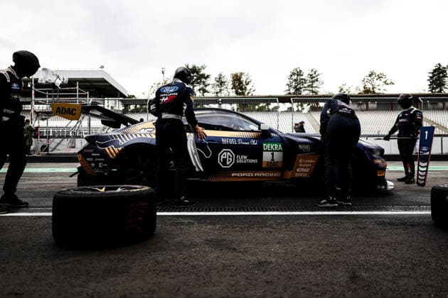 ADAC GT Masters, 11. + 12. Rennen Hockenheim 2026 1 Ford Mustang GT3, Haupt Racing Team: Emil Gjerdrum, Fabian Dybionka - picture by Gruppe C Photography Salzburg Salzburgring Bayern Germany Copyright: xGruppexCxPhotographyx