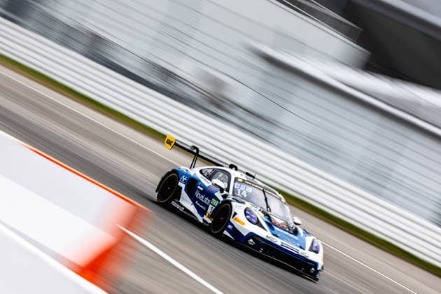 ADAC GT Masters, 11. + 12. Rennen Hockenheim 2026 14 Porsche 911 GT3 R (992), razoon - more than racing: Pavel Lefterov, Mark Kastelic - picture by Gruppe C Photography Salzburg Salzburgring Germany Copyright: xGruppexCxPhotographyx