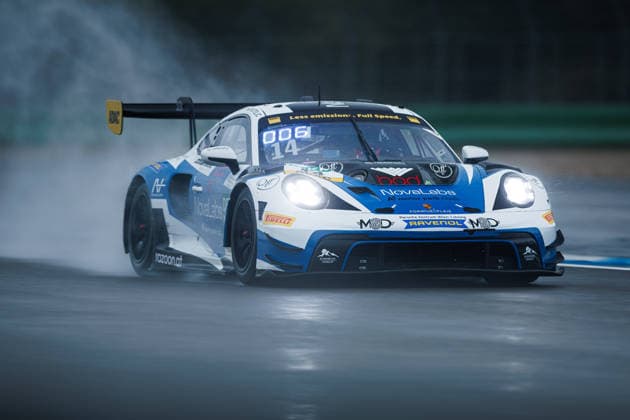 ADAC GT Masters, 11. + 12. Rennen Hockenheim 2026 14 Porsche 911 GT3 R (992), razoon - more than racing: Pavel Lefterov, Mark Kastelic - picture by Gruppe C Photography Salzburg Salzburgring Bayern Germany Copyright: xGruppexCxPhotographyx