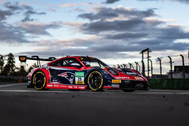 DTM, 15. + 16. Rennen Hockenheim 2026 29 Porsche 911 GT3 R (992), Land Motorsport: Bastian Buus - picture by Gruppe C Photography Hockenheim Hockenheimring Baden-Württemberg Deutschland Copyright: xGruppexCxPhotographyx