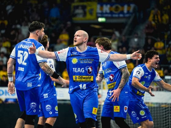 08.10.2026, xwppx, Handball Opel HBL, Rhein-Neckar Loewen - ThSV Eisenach v.l. Peter Walz (ThSV Eisenach)