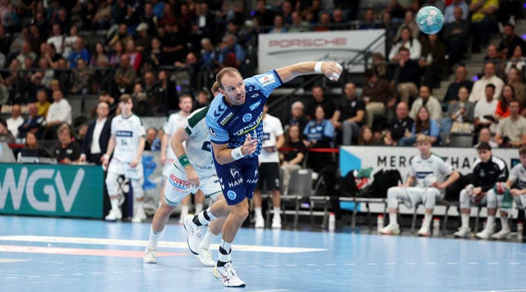 2026.10.08 Deutschland, Stuttgart Handball TVB Stuttgart vs. HSG Wetzlar, Kai Häfner (TVB)