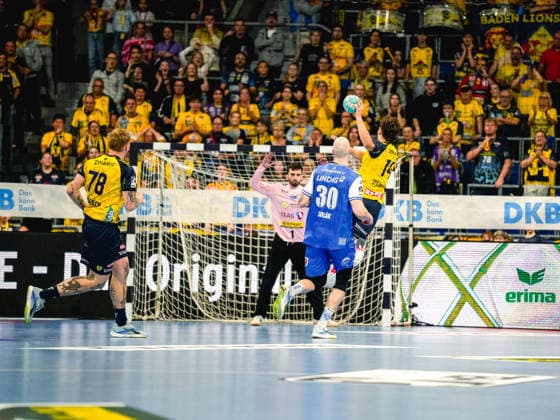 08.10.2026, xwppx, Handball Opel HBL, Rhein-Neckar Loewen - ThSV Eisenach v.l. Gino Steenaerts (Rhein-Neckar Löwen)
