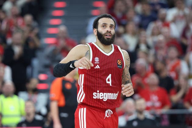 Duane Washington Jr. (FC Bayern Basketball, 04), GER, FC Bayern Basketball vs. Virtus Bologna, Basketball, Euroleague, 4. Spieltag, Saison 2026 2027, 08.10.2026, GER, FC Bayern Basketball vs. Virtus Bologna, Basketball, Euroleague, 4. Spieltag, Saison 2026 2027, 08.10.2026 Muenchen Copyright: xEibner-Pressefoto JennixMaulx EP_JML