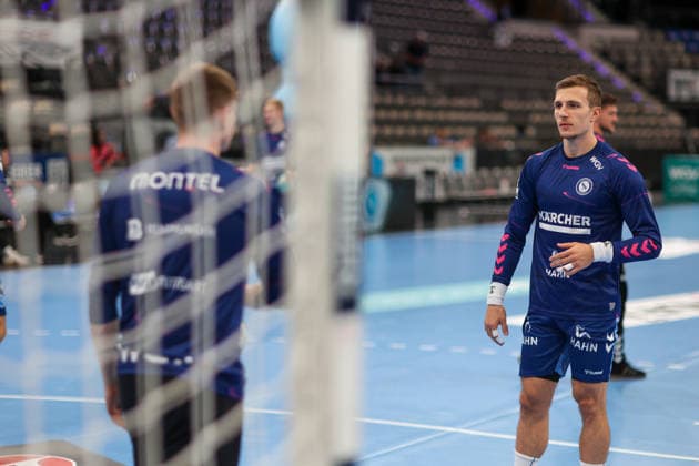 Simone Mengon (TVB Stuttgart, 15) GER, TVB Stuttgart vs. HSG Wetzlar, Handball, Opel Handball-Bundesliga, 8. Spieltag, Spielzeit 2026 2027, 08.10.2026 GER, TVB Stuttgart vs. HSG Wetzlar, Handball, Opel Handball-Bundesliga, 8. Spieltag, Spielzeit 2026 2027, 08.10.2026 Stuttgart Copyright: xEibner-Pressefoto SoerenxHerwegx EP_SHG