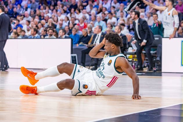 ESP: Euroleague Real Madrid v Partizan Belgrade Andres Feliz of Real Madrid during the Euroleague match between Real Madrid and Partizan Mozzart Bet Belgrade played at Movistar Arena Stadium on October 8 2026 in Madrid Spain Madrid Spain Basketball Copyright: xAlbaxPachecox xAgenciaxLOFx